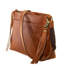 Concealed Carry Josie Distressed Leather Crossbody by Lady Conceal