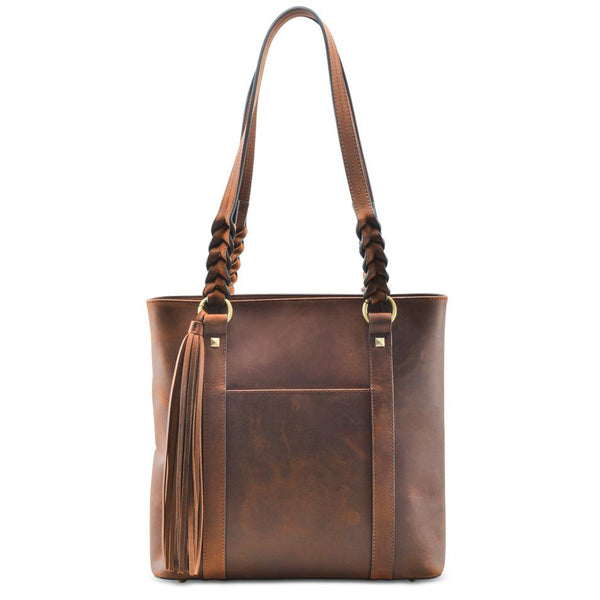 Concealed Carry Bella Leather Tote by Lady Conceal