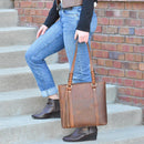 Concealed Carry Bella Leather Tote by Lady Conceal