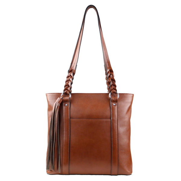 Concealed Carry Bella Leather Tote by Lady Conceal