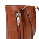 Concealed Carry Bella Leather Tote by Lady Conceal