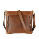 Concealed Carry Delaney Unisex Leather Crossbody by Lady Conceal