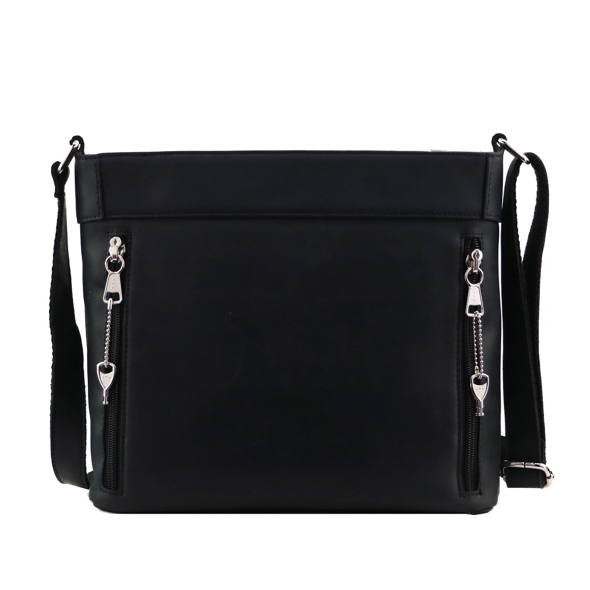 Concealed Carry Delaney Unisex Leather Crossbody by Lady Conceal
