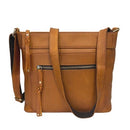 Concealed Carry Delaney Unisex Leather Crossbody by Lady Conceal