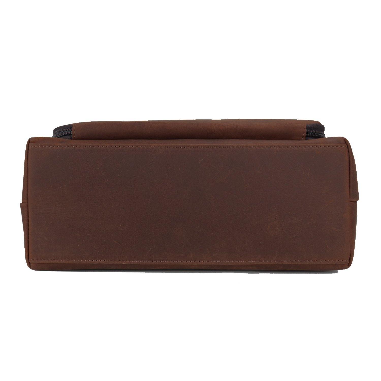 Concealed Carry Brynlee Distressed Leather Crossbody by Lady Conceal