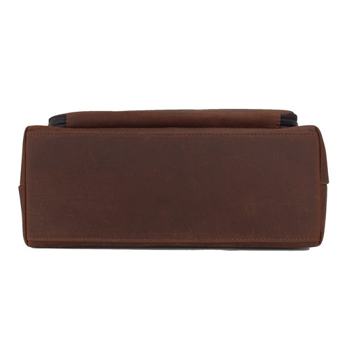 Concealed Carry Brynlee Distressed Leather Crossbody by Lady Conceal