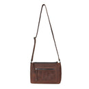 Concealed Carry Brynlee Distressed Leather Crossbody by Lady Conceal