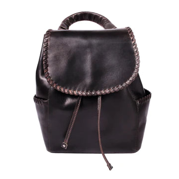 Concealed Carry Allie Leather Backpack by Lady Conceal