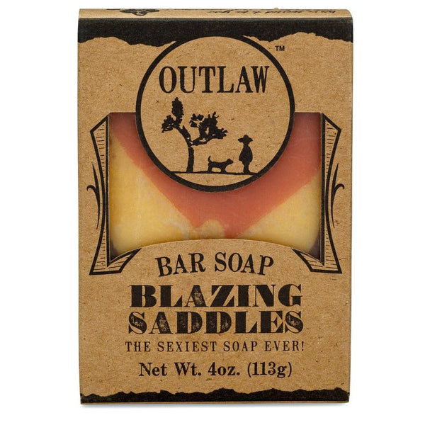 Outlaw Blazing Saddles Handmade Soap Smells Just Like A Real Cowboy!