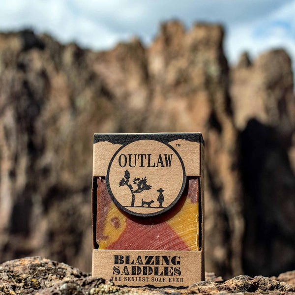 Outlaw Blazing Saddles Handmade Soap Smells Just Like A Real Cowboy!