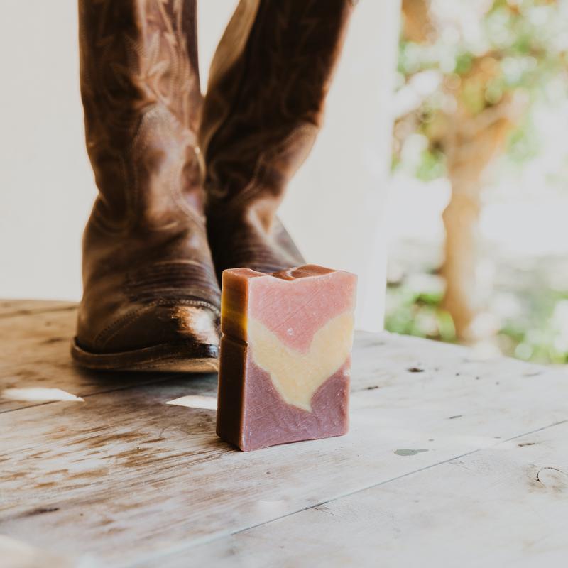 Outlaw Blazing Saddles Handmade Soap Smells Just Like A Real Cowboy!