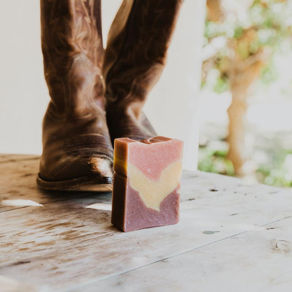 Outlaw Blazing Saddles Handmade Soap Smells Just Like A Real Cowboy!