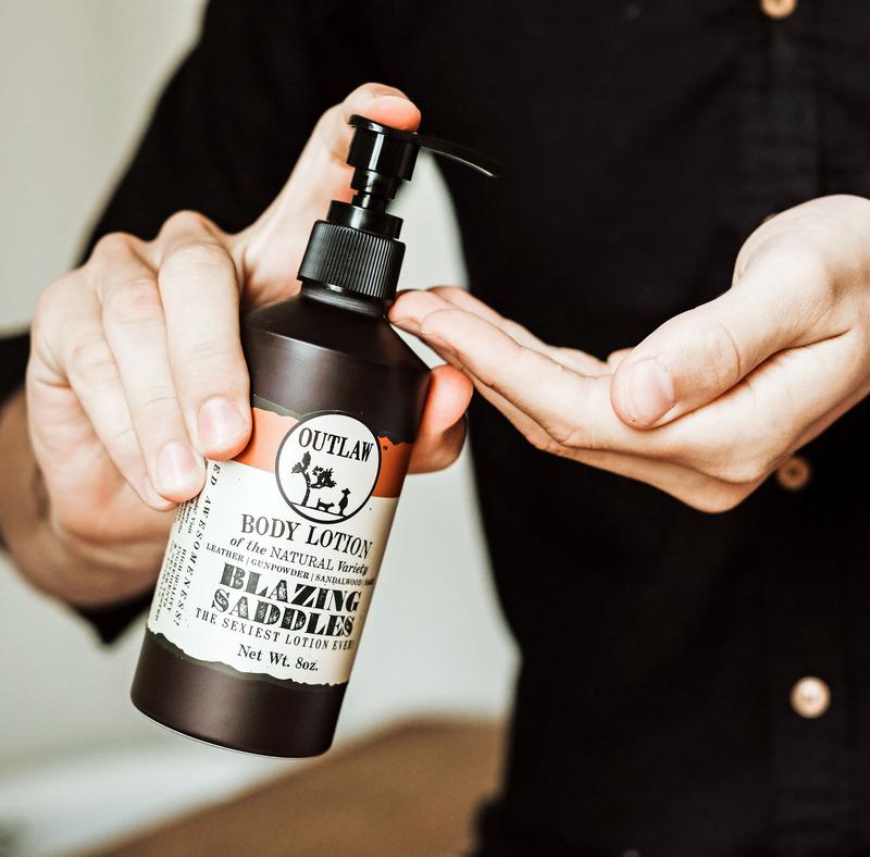 Outlaw Blazing Saddles Lotion