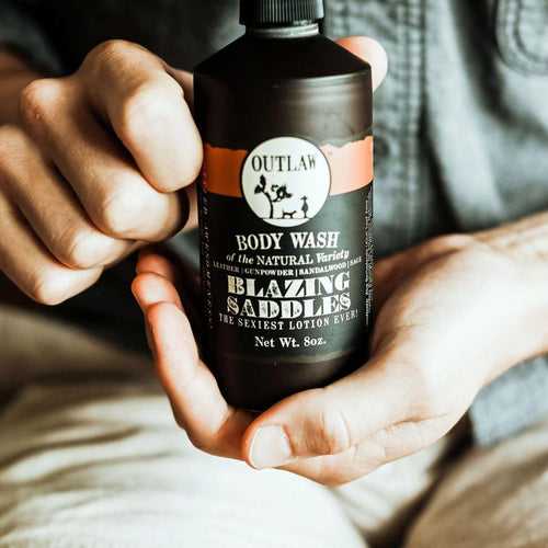 Outlaw Blazing Saddles Natural Body Wash