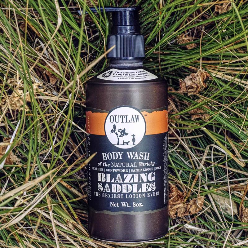Outlaw Blazing Saddles Natural Body Wash
