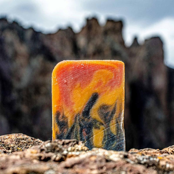 Outlaw Fire In The Hole Campfire Handmade Soap