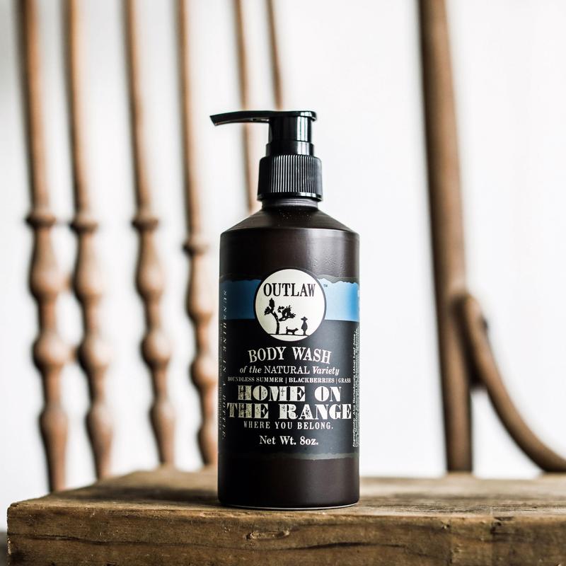 Outlaw Home On The Range Natural Body Wash