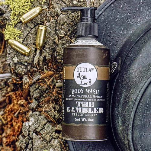 Outlaw Gambler Whiskey Natural Body Wash