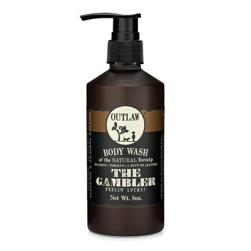 Outlaw Gambler Whiskey Natural Body Wash