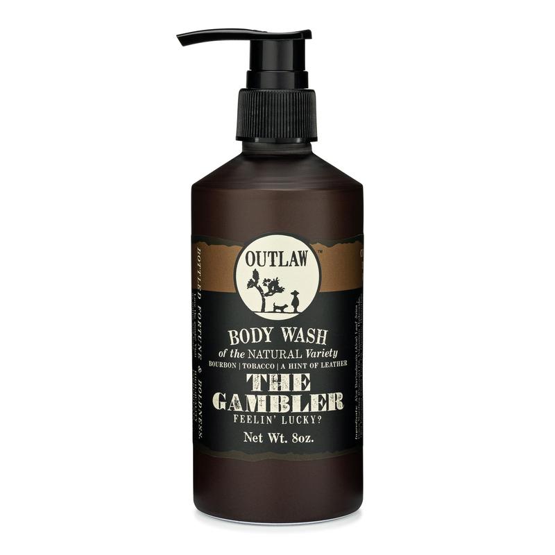 Outlaw Gambler Whiskey Natural Body Wash