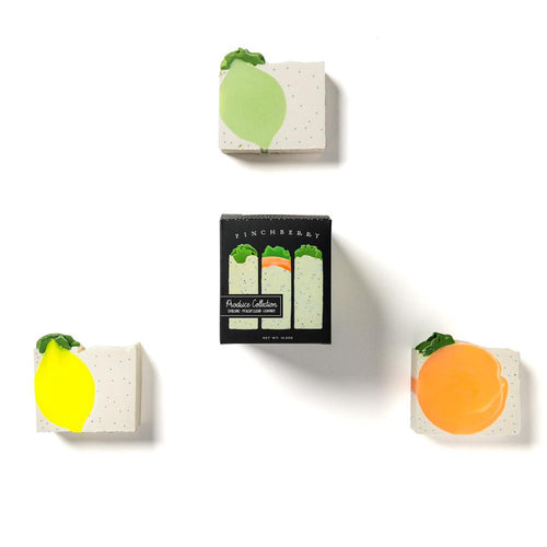Finchberry 3 Bar Box - Produce Collection Soap