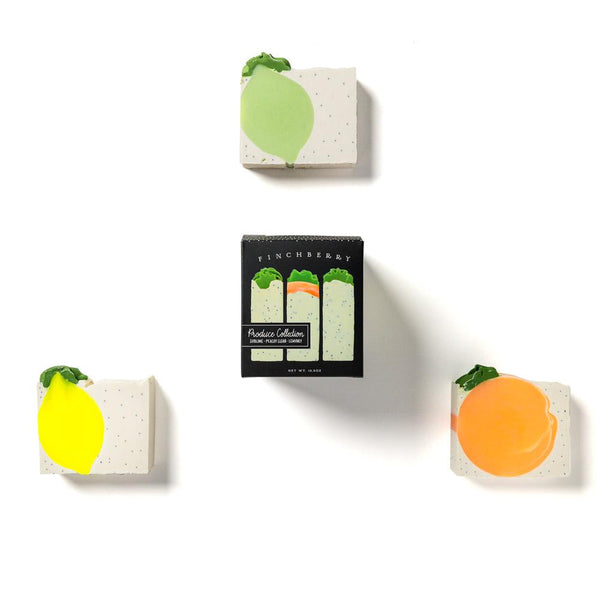 Finchberry 3 Bar Box - Produce Collection Soap
