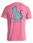 KITTIE KITTIE - SEASHELL KITTIE NON-POCKET SHORT SLEEVE, AZALEA