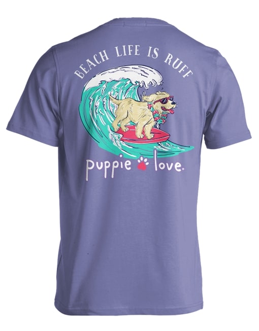 Puppie Love - Beach Life Is Ruff
