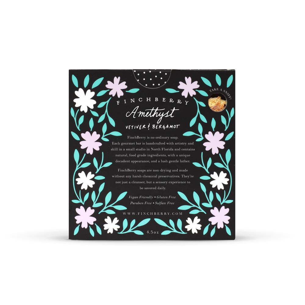 Finchberry Amethyst Handcrafted Vegan Soap