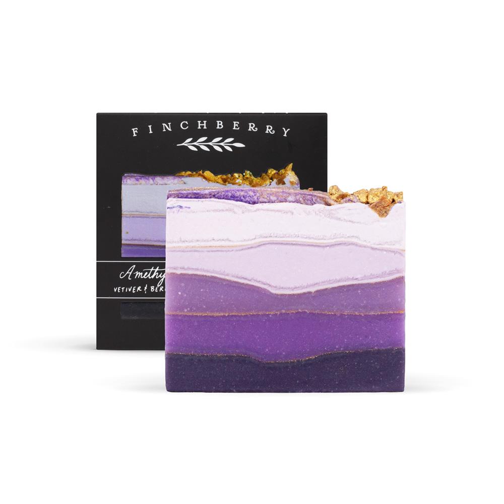 Finchberry Amethyst Handcrafted Vegan Soap