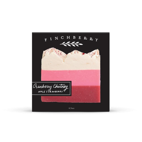 Finchberry Cranberry Chutney Handcrafted Vegan Soap