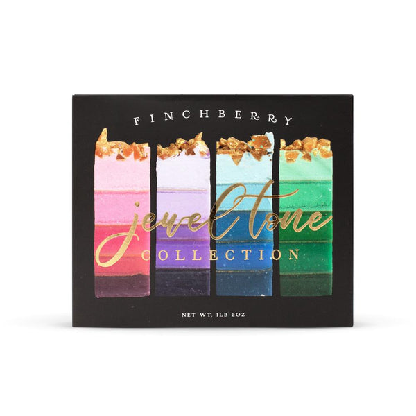 Finchberry 4 Bar Gift Box - Jewel Tone Collection Soap