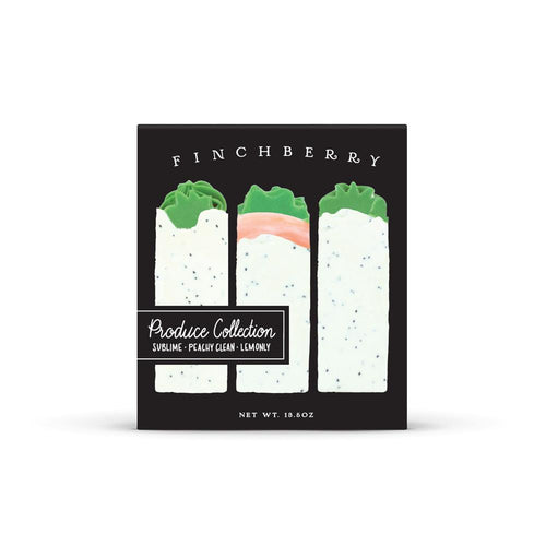 Finchberry 3 Bar Box - Produce Collection Soap