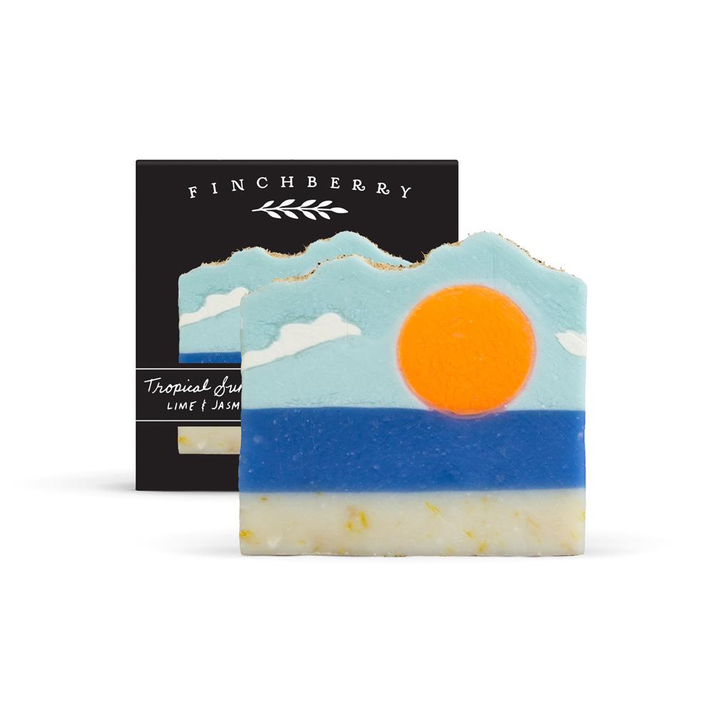 Finchberry Tropical Sunshine Handcrafted Vegan Soap