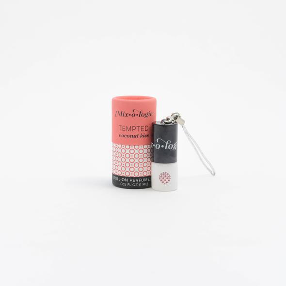 Mixologie Tempted (Coconut Kiss) Mini Rollerball Perfume Keychain (1 ML)