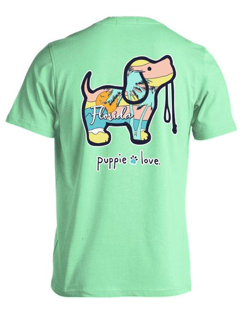PUPPIE LOVE - PASTEL FLORIDA PUP