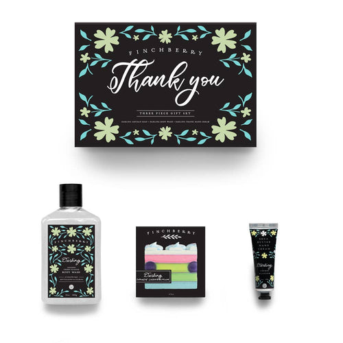 FinchBerry - Thank You Gift Set - 3 Piece Set
