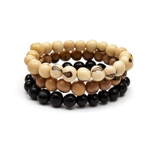 Tagua Organic Jewelry - Stackable Bracelet