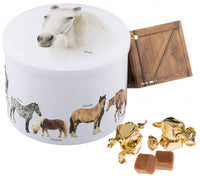 Gardiners Handmade Confectionery - Horses Tin - Vanilla Fudge