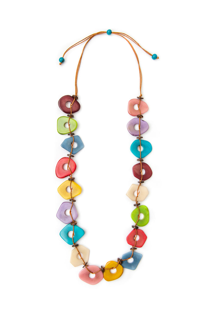 Organic Tagua Jewelry - Aruba Necklace