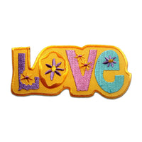 World of Patches - Aufnäher / Bügelbild - Love Hippie