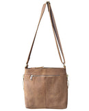 Concealed Carry Roma Leather Satchel Concealment Purse #9007