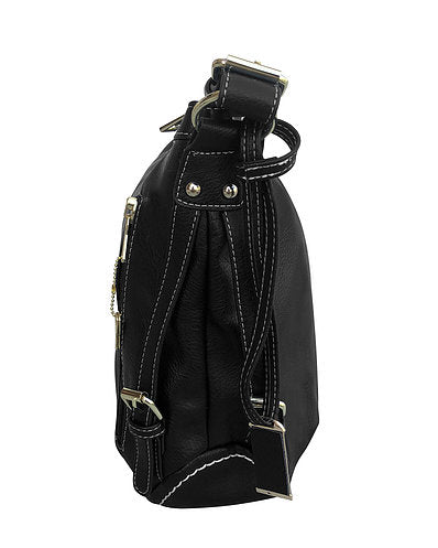 Concealed Carry Roma Boho Leather Concealment Tote