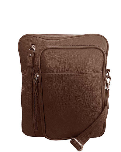 Concealed Carry Roma Cowhide Crossbody Handbag