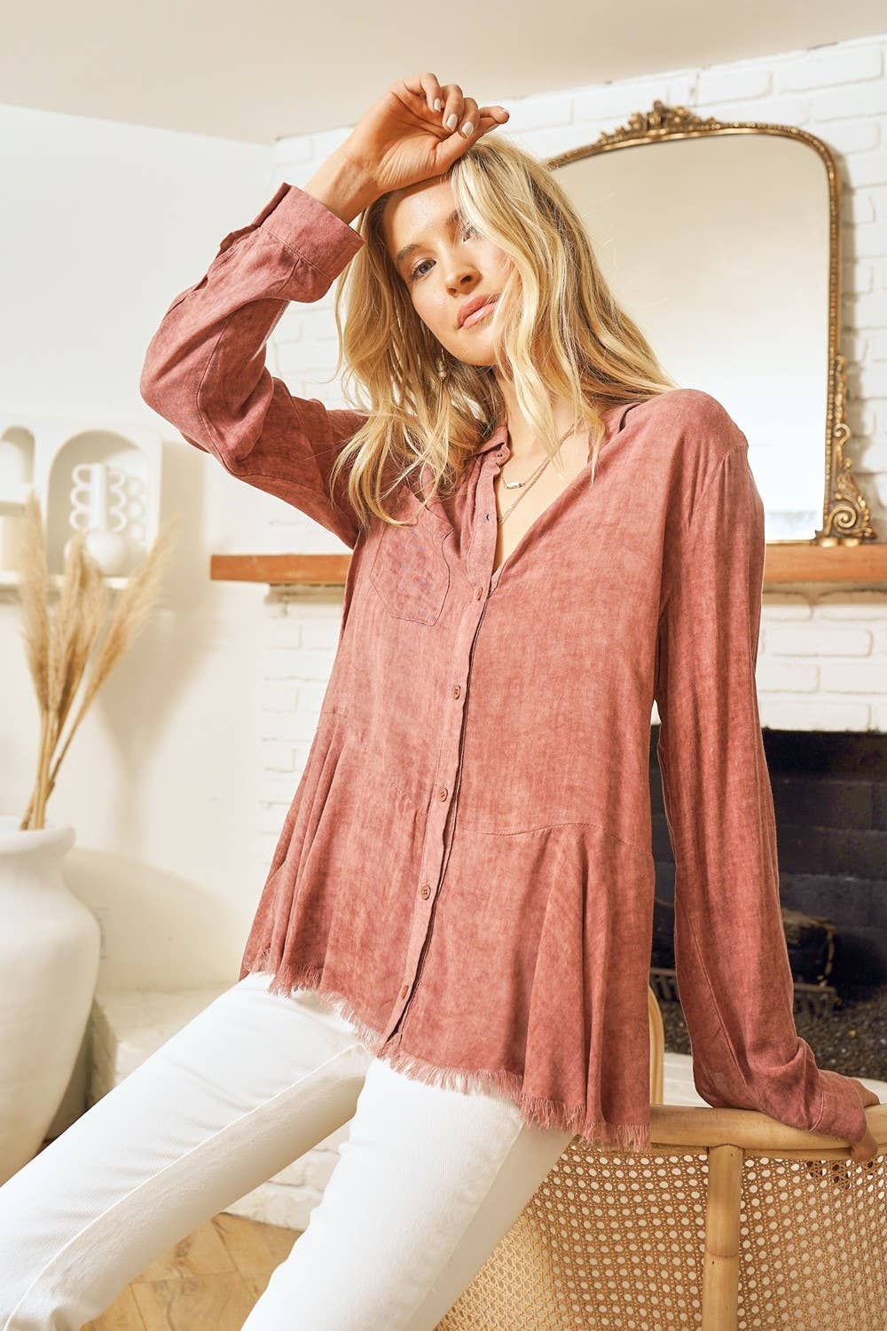Mystree - 20009 Washed Shirt