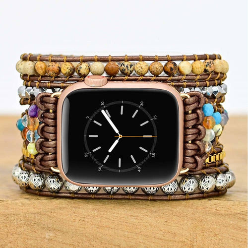 ShopTrendsNow - Earth Healing Energy Apple Watch Wrap Strap