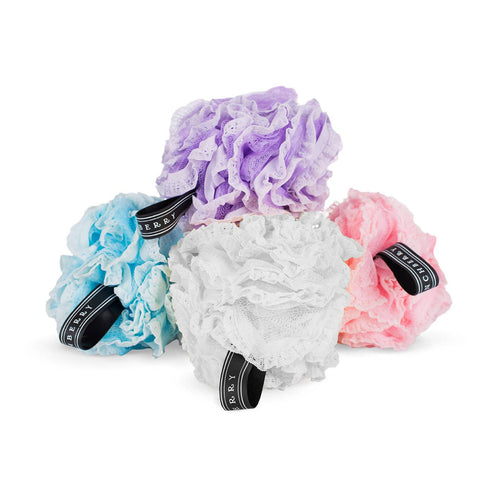 Lacy Loofahs - Pastel - Mixed set