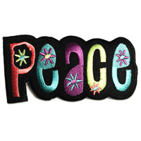 World of Patches - Aufnäher / Bügelbild - Peace Frieden Hippie