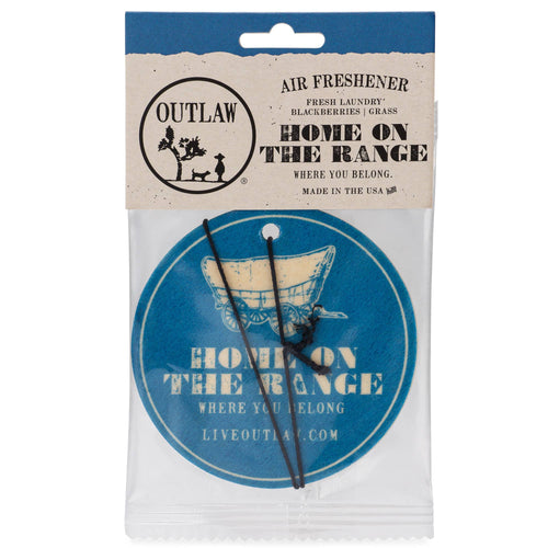 Outlaw - Home On The Range Air Fresheners ! Cut Grass & Blackberries