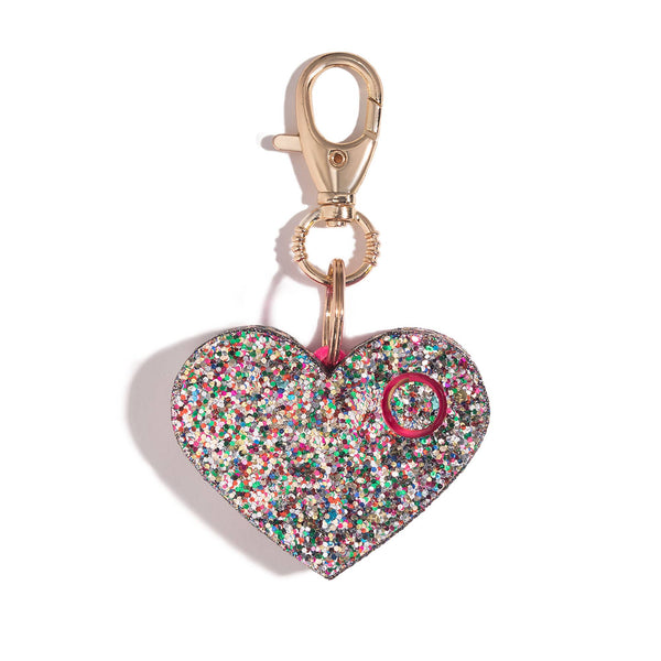 Blingsting - Confetti Glitter Heart Personal Alarm